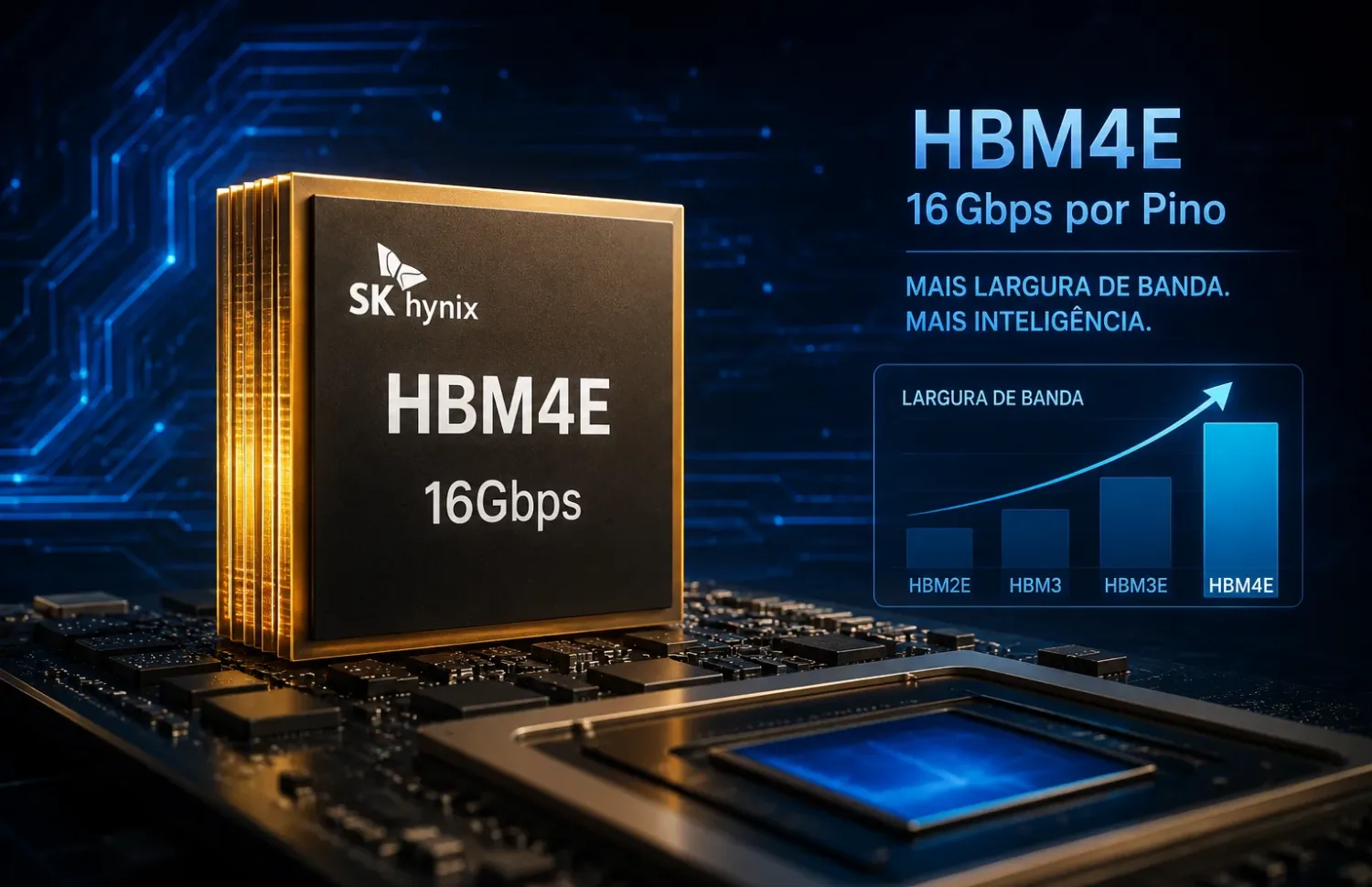 SK hynix Envia Amostras da HBM4E com 16 Gbps