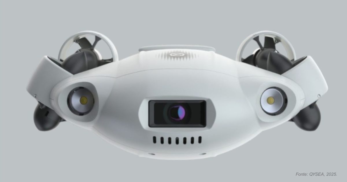 FIFISH V-EVO drone subaquático da QYSEA
