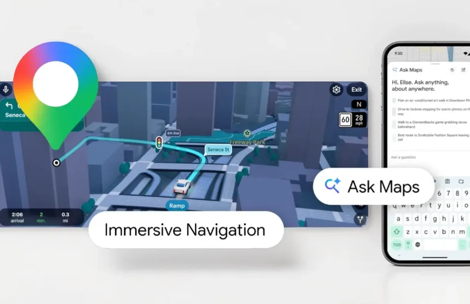 Google Maps Tem a Maior Atualização em uma Década: Ask Maps com IA Gemini e Navegação Imersiva em 3D