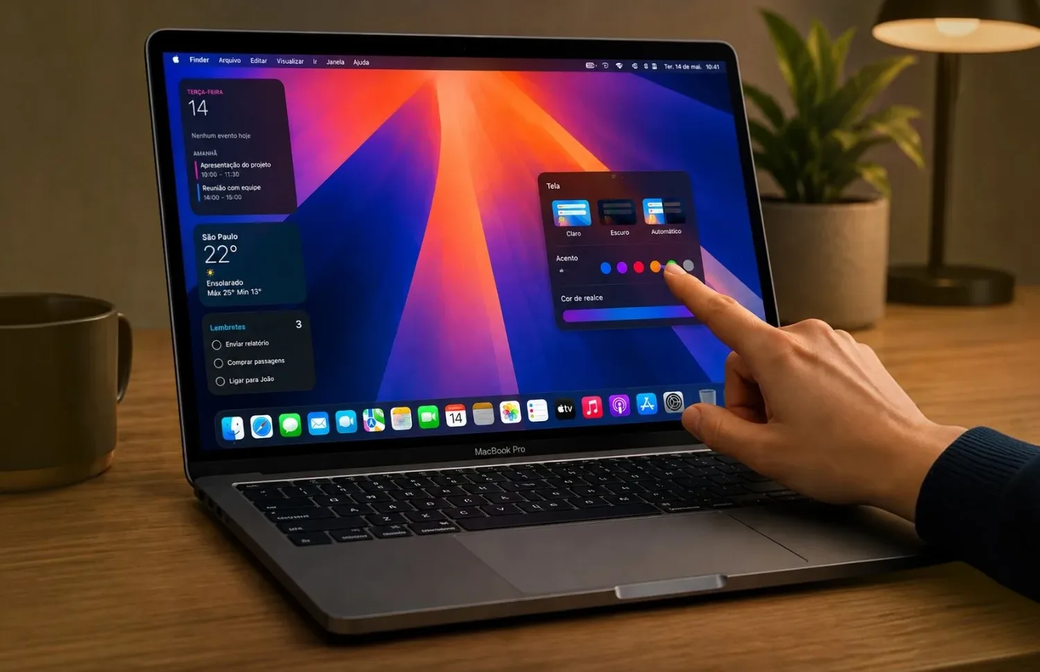 Macbook com touchscreen