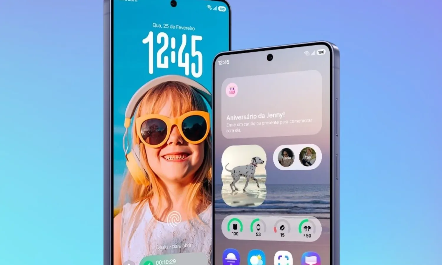 oneui_07_personalized_screen_pc_1440x669 Galaxy S25 Recebe Recursos de IA que Faltaram na One UI 8.5, e a Atualização de Junho Explica por que o Pacote Tem 900 MB